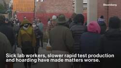 Brutal Cold Makes Life Miserable on Covid-19 Testing Lines News Clip
