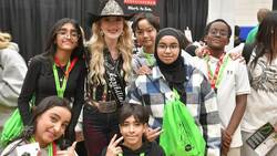 Miss Rodeo is a welder. Here's her career advice to young girls News Clip