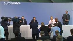 ECB leaves refinancing rate unchanged News Clip