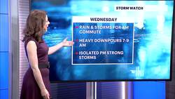 Storm Watch: Showers & storms for the morning, conditions improve in the afternoon for Connecticut News Clip