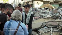 Grief in Gaza on the first day of a ceasefire News Clip