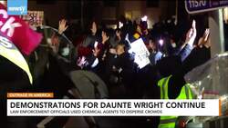 Demonstrations For Daunte Wright Continue News Clip