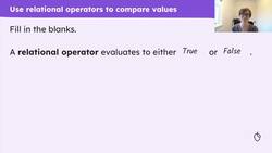 Relational operators Instructional Video