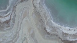 Drone Aerials of the Dead Sea News Clip