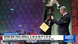 Spelling Bee winner plans to donate portion of winnings to charity News Clip