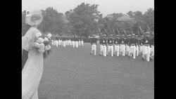 Presenting the colors at the US Naval Academy News Clip