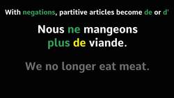 Learn French: how to say "SOME" in French - DU, DE LA, DES... Instructional Video