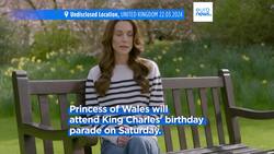 Kate Middleton to make first public appearance at king's birthday parade after cancer diagnosis News Clip