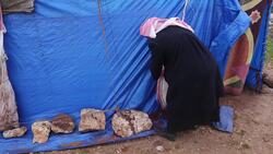 Displaced Syrians take shelter amid ancient ruins Instructional Video