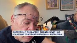 Retired EMS captain with ALS in monthslong fight for wheelchair ramp outside home News Clip