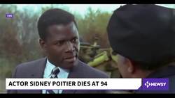 Groundbreaking Oscar Winner Sidney Poitier Dies At 94 News Clip