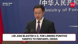 ‘Not Our Problem’: China BLASTS Trump Over U.S. Fentanyl Crisis | Tariff Truce In Trouble? News Clip