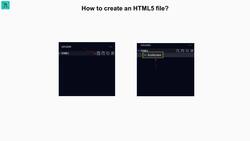 The Front-End Web Developer Bootcamp - HTML, CSS, JS, and React - How to Create an HTML5 File? Instructional Video