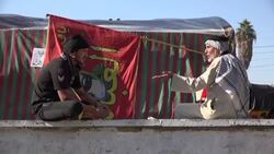 CLEAN : Protests continue on Tahrir square in Baghdad after government reimposed internet restrictions News Clip