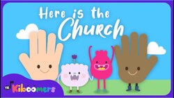 Here is the Church | The Kiboomers | Kids Worship Songs | Sunday School Songs | VBS Songs for Kids Instructional Video