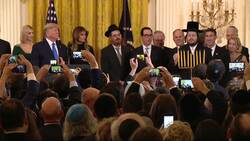 Trump hosts second White House Hannukah event Instructional Video