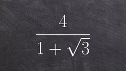 Learn how to divide a radical binomial by rationalizing the denominator Instructional Video