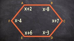 Given a polygon, solve for x and all of the interior angles using sum of interior angles Instructional Video