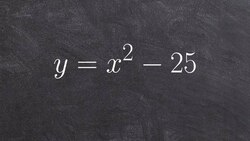 Solving a quadratic using the square root method Instructional Video
