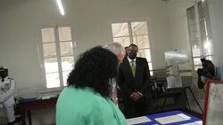Prince Charles at the Barbados national archives tour News Clip