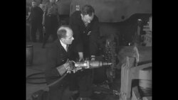 World War II: Canadian female factory workers build airplanes News Clip