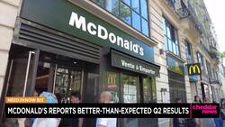 McDonald's Reports Better-Than-Expected Q2 Results News Clip