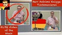 Intermediate German #29: Table Manners - Antrim's Etiquette Instructional Video