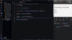 Modern JavaScript from the Beginning - Second Edition - Traversing the DOM - Elements Instructional Video