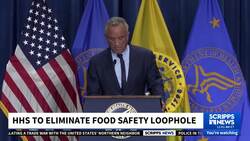 HHS eliminating a food safety loophole News Clip