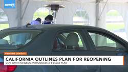 California Outlines Plan For Reopening News Clip