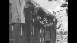 Repatriated British POWs return to Britannia Camp in South Korea News Clip