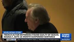Actor Gérard Depardieu found guilty of sexual assault in France News Clip