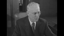 California Governor Earl Warren announces his candidacy for the 1952 Republican presidential nomination News Clip