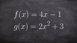 How to divide two functions and then determine the domain Instructional Video