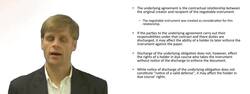 Holder in Due Course - Discharge of Underlying Obligation Instructional Video