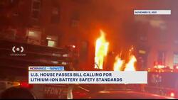 Lithium-ion batteries fire prevention bill for Brooklyn goes to Senate for final vote News Clip