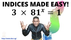 A good question to revise your Indices concepts. Instructional Video