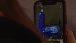 CLEAN : Stockholm's city hall lit up for 'Nobel Lights' festivities, ahead of award giving ceremonies News Clip