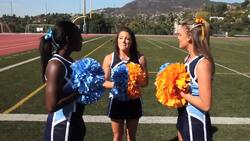 How to Do a Cheerleading Sideline Instructional Video