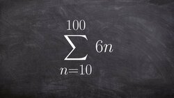 Evaluating the partial sum of a arithmetic series Instructional Video