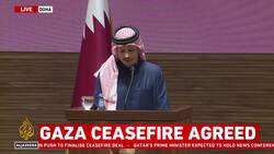 Israel, Hamas reach ceasefire deal: Qatari PM News Clip