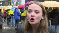 Ukraine supporters in Vancouver mark 2 years since Russian invasion News Clip