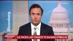 U.S. Faces Dwindling Chance of Stimulus Deal as House Returns News Clip