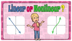 Classify Graphs and Equations as Linear or Nonlinear Instructional Video