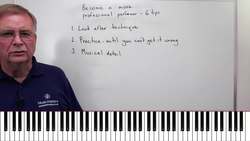 Becoming a More Professional Performer in Music - Music Performance Instructional Video