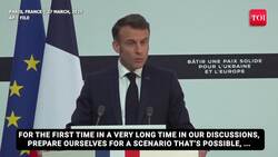 Macron Openly HUMILIATES Trump Over Stance On NATO, Ukraine War & Tariffs On EU | WATCH News Clip