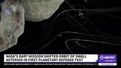 NASA Details Historic DART Mission That Crashed Into Asteroid News Clip