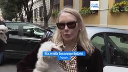 Why has a US-born 'princess' been evicted from a villa containing only known Caravaggio ceiling? News Clip