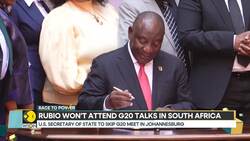 US Secretary of State Marco Rubio to skip G20 meet in Johannesburg Instructional Video