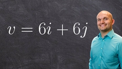 How to find the magnitude and direction of a given vector Instructional Video